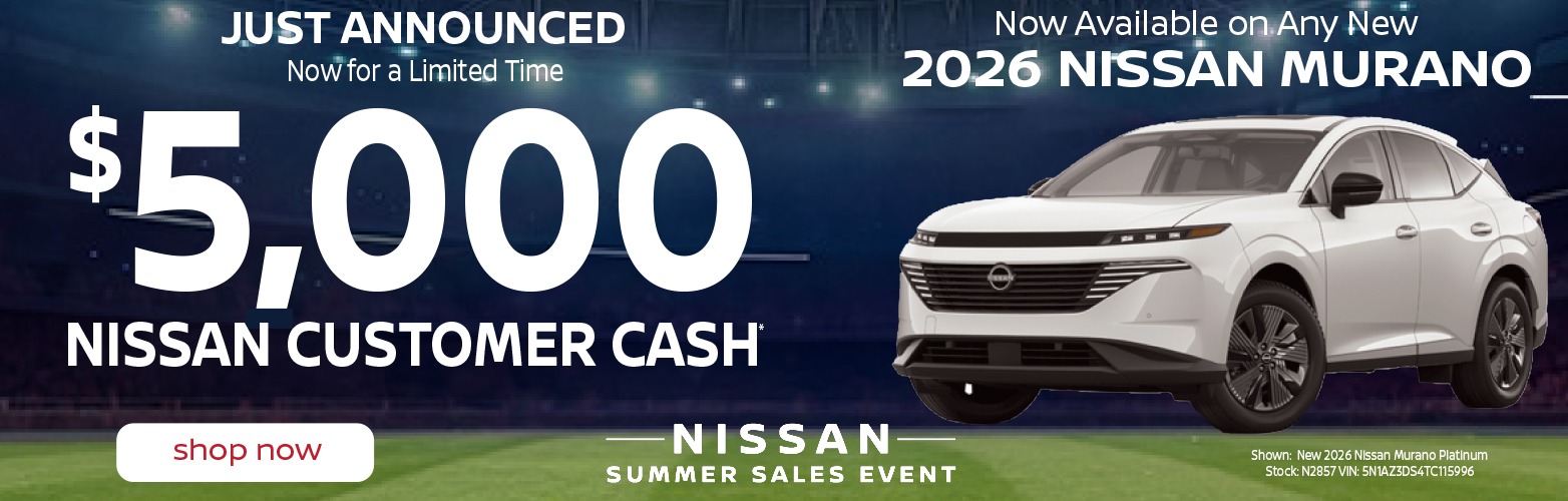 Murano customer Cash $5,000